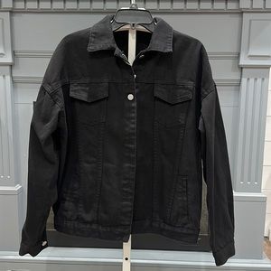 Cowoka Fashion Black Jean Jacket